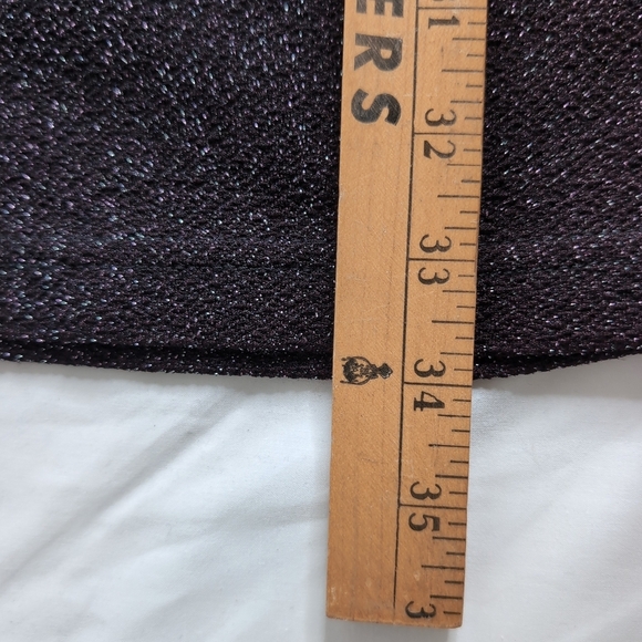 Vintage Marian and Maral Sleeveless Sparkly Cocktail Dress, Size M - Picture 6 of 7